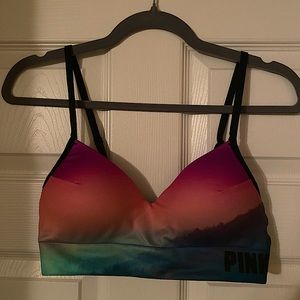 PINK Cool & Comfy Sports Bra wireless sz S